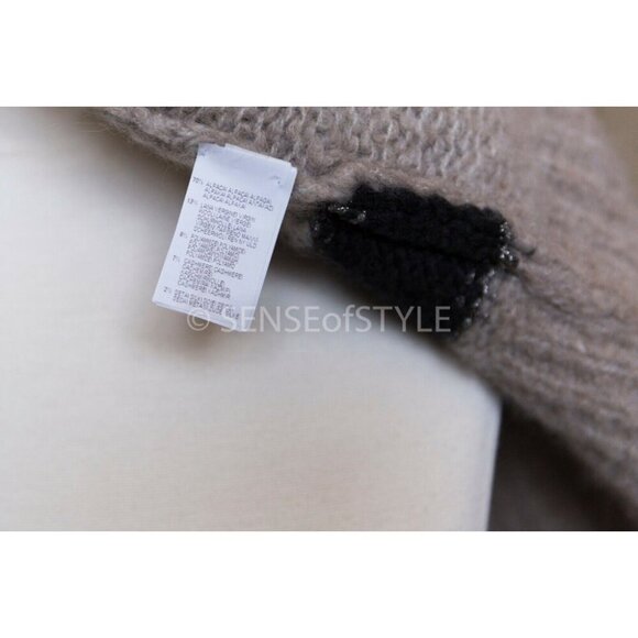 Brunello Cucinelli Cardigan Striped Metallic Striped Knit Sweater  XS - Picture 9 of 12